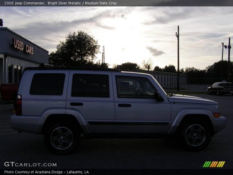 Bright Silver Metallic / Medium Slate Gray 2006 Jeep Commander