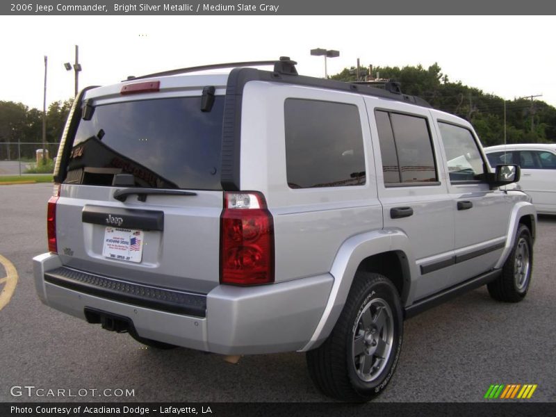 Bright Silver Metallic / Medium Slate Gray 2006 Jeep Commander