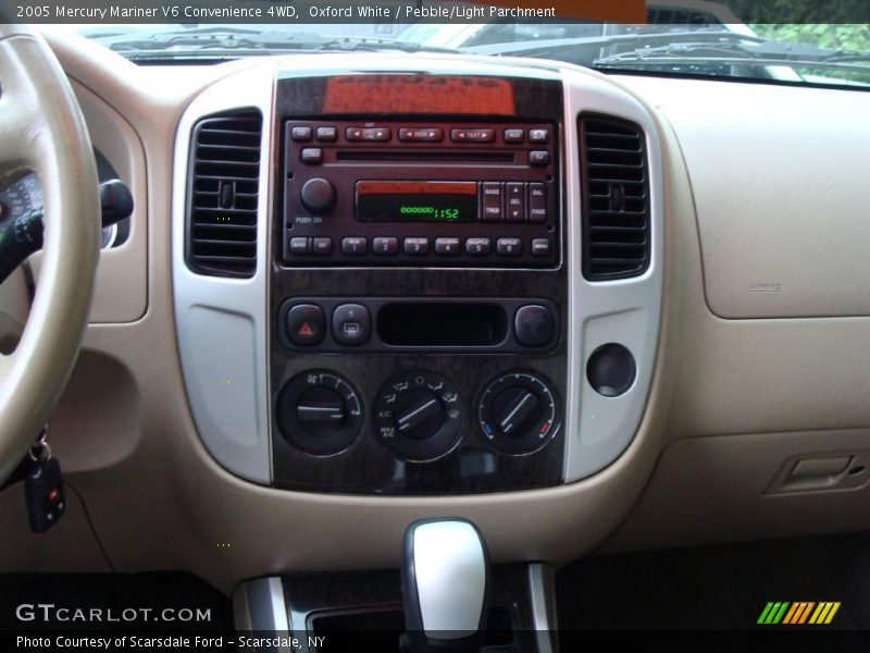Oxford White / Pebble/Light Parchment 2005 Mercury Mariner V6 Convenience 4WD