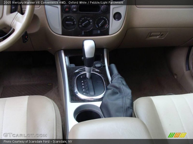 Oxford White / Pebble/Light Parchment 2005 Mercury Mariner V6 Convenience 4WD