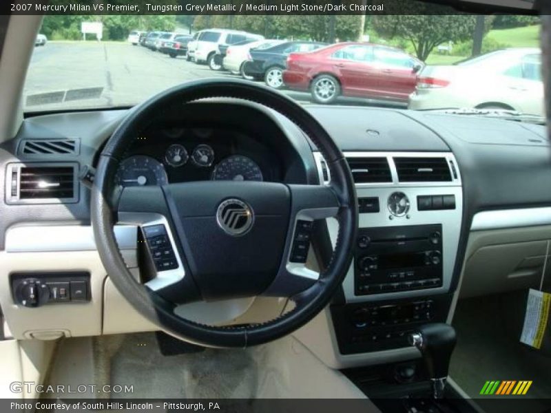 Tungsten Grey Metallic / Medium Light Stone/Dark Charcoal 2007 Mercury Milan V6 Premier
