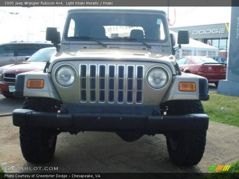 Light Khaki Metallic / Khaki 2005 Jeep Wrangler Rubicon 4x4