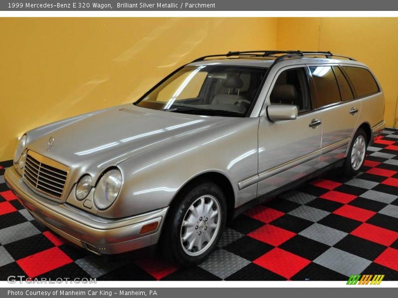 Brilliant Silver Metallic / Parchment 1999 Mercedes-Benz E 320 Wagon