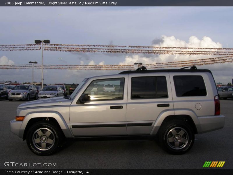 Bright Silver Metallic / Medium Slate Gray 2006 Jeep Commander