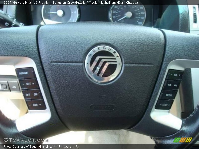 Tungsten Grey Metallic / Medium Light Stone/Dark Charcoal 2007 Mercury Milan V6 Premier