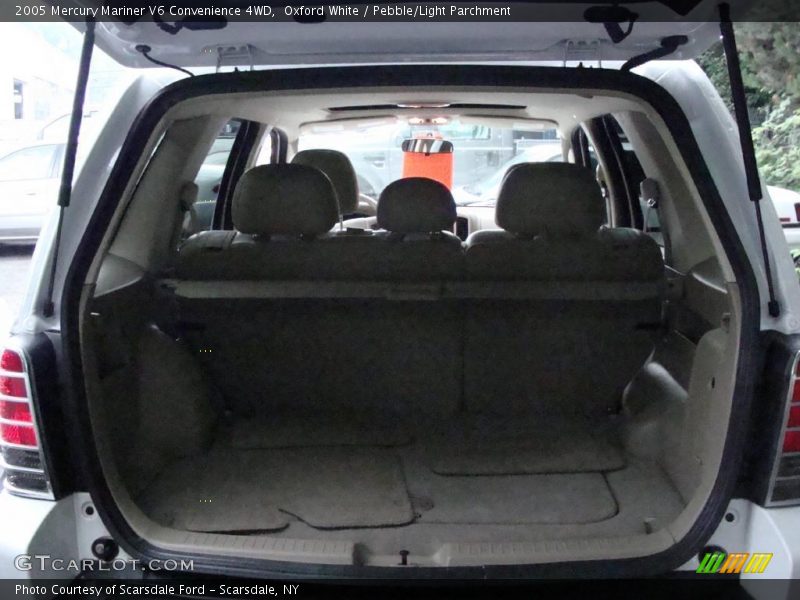 Oxford White / Pebble/Light Parchment 2005 Mercury Mariner V6 Convenience 4WD