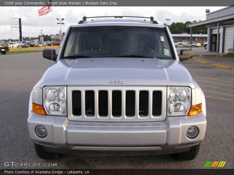Bright Silver Metallic / Medium Slate Gray 2006 Jeep Commander