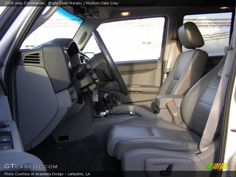 Bright Silver Metallic / Medium Slate Gray 2006 Jeep Commander