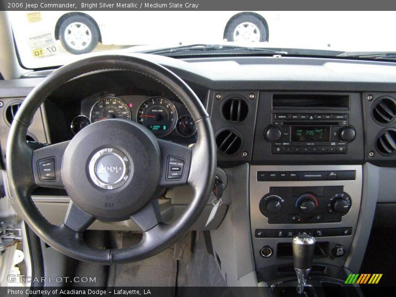 Bright Silver Metallic / Medium Slate Gray 2006 Jeep Commander