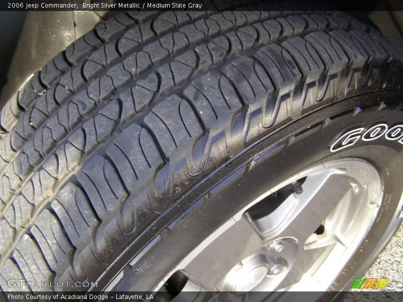 Bright Silver Metallic / Medium Slate Gray 2006 Jeep Commander