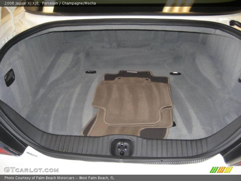 Porcelain / Champagne/Mocha 2008 Jaguar XJ XJ8