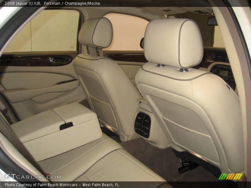 Porcelain / Champagne/Mocha 2008 Jaguar XJ XJ8