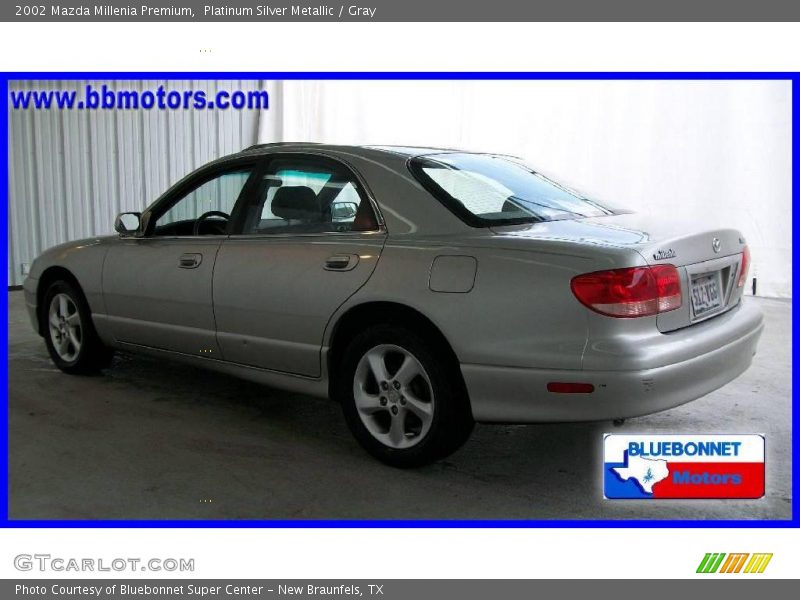 Platinum Silver Metallic / Gray 2002 Mazda Millenia Premium