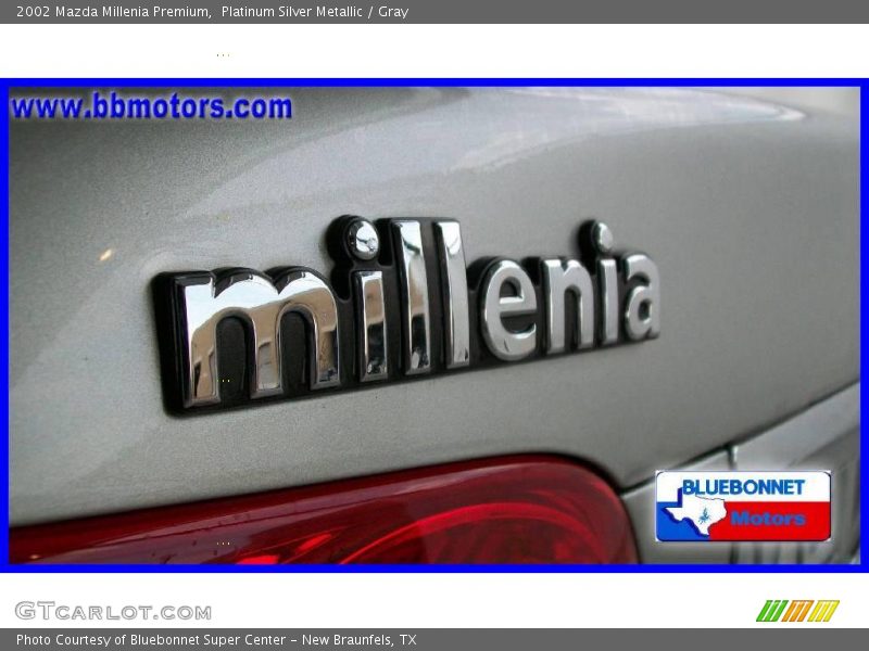Platinum Silver Metallic / Gray 2002 Mazda Millenia Premium