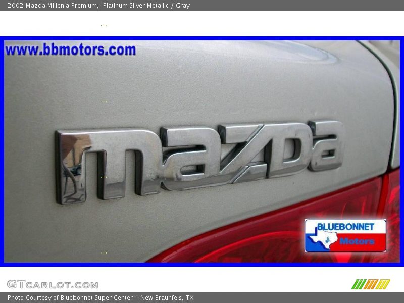Platinum Silver Metallic / Gray 2002 Mazda Millenia Premium