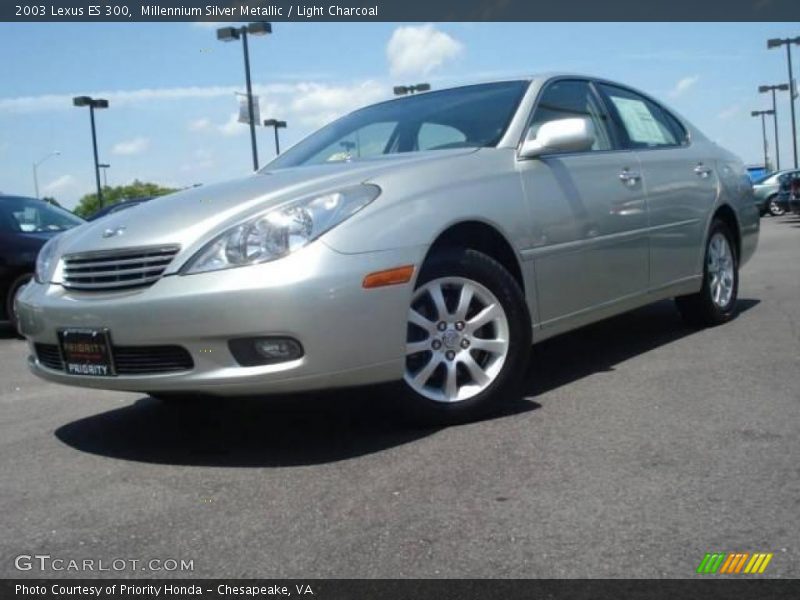 Millennium Silver Metallic / Light Charcoal 2003 Lexus ES 300