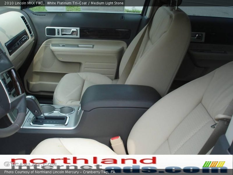 White Platinum Tri-Coat / Medium Light Stone 2010 Lincoln MKX FWD