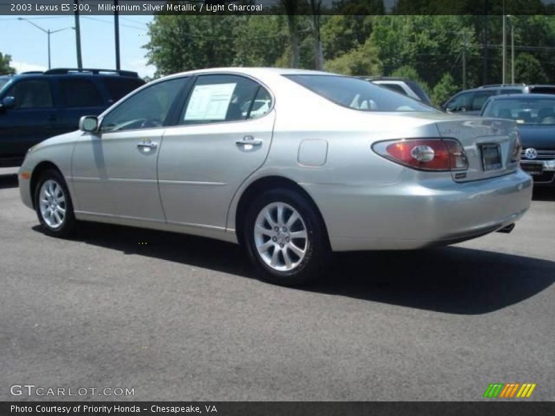 Millennium Silver Metallic / Light Charcoal 2003 Lexus ES 300