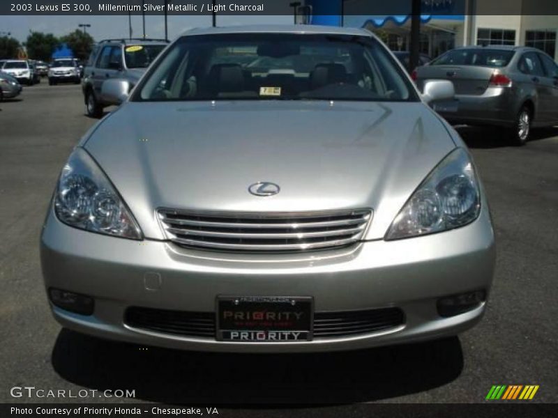 Millennium Silver Metallic / Light Charcoal 2003 Lexus ES 300