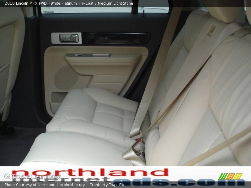 White Platinum Tri-Coat / Medium Light Stone 2010 Lincoln MKX FWD