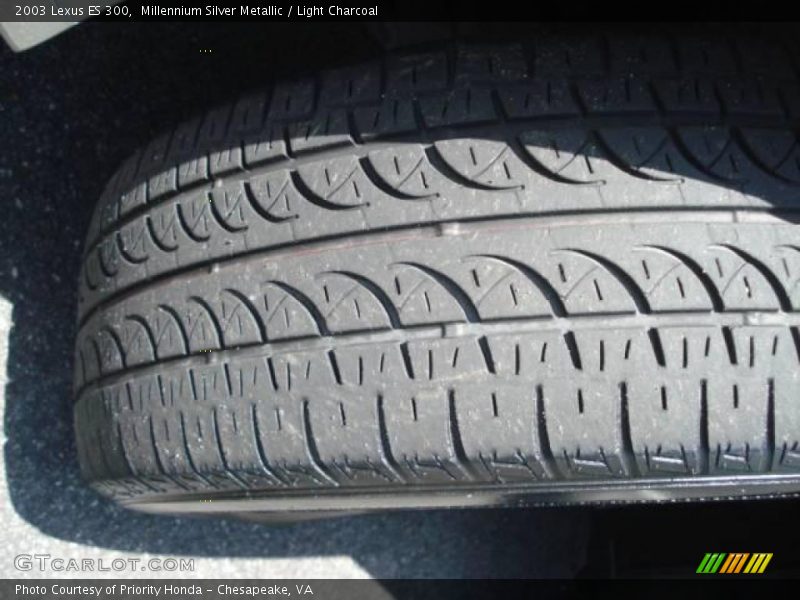 Millennium Silver Metallic / Light Charcoal 2003 Lexus ES 300