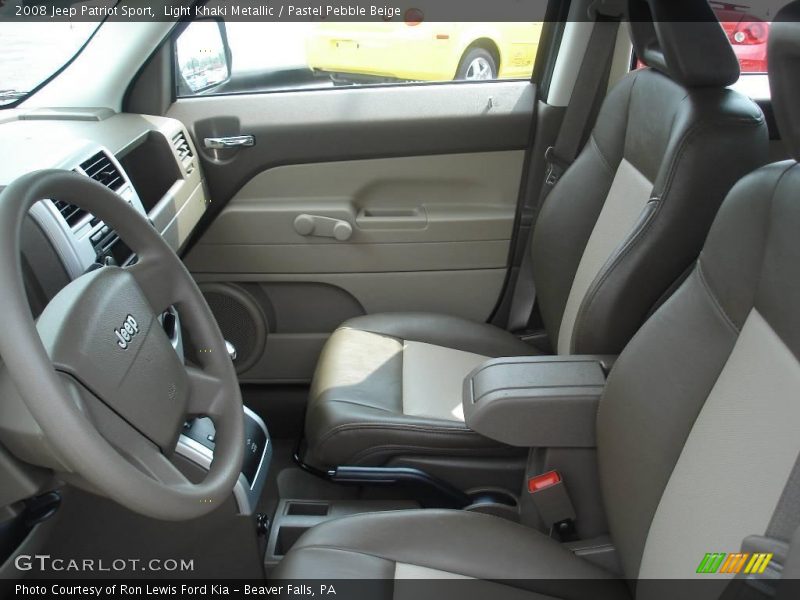 Light Khaki Metallic / Pastel Pebble Beige 2008 Jeep Patriot Sport