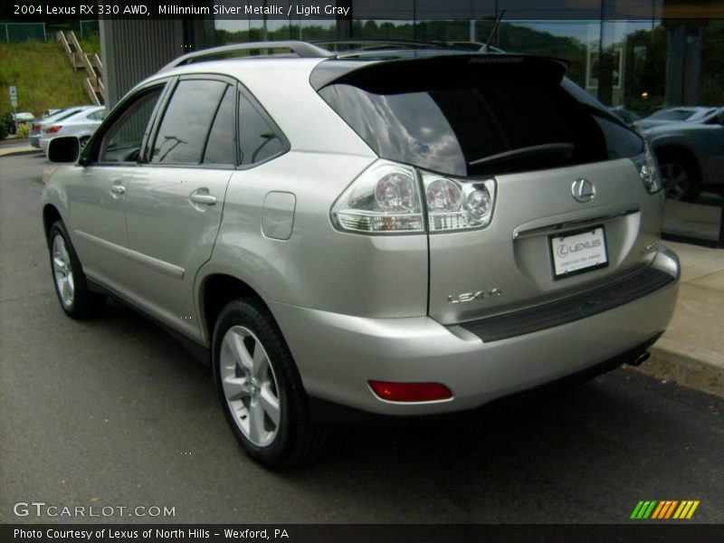 Millinnium Silver Metallic / Light Gray 2004 Lexus RX 330 AWD