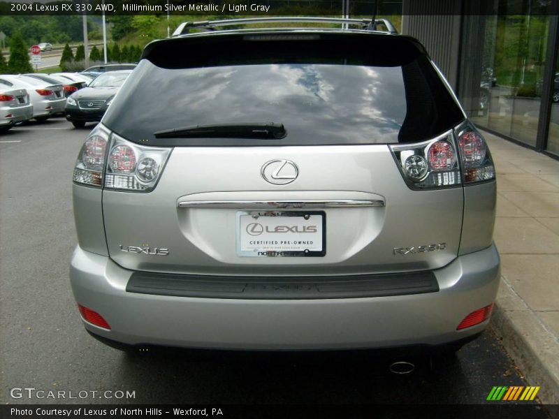 Millinnium Silver Metallic / Light Gray 2004 Lexus RX 330 AWD