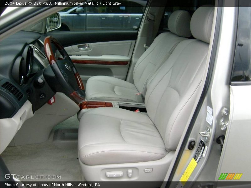 Millinnium Silver Metallic / Light Gray 2004 Lexus RX 330 AWD