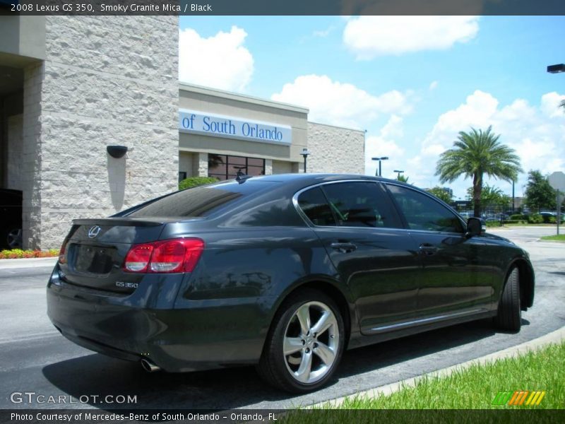Smoky Granite Mica / Black 2008 Lexus GS 350