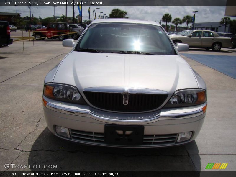 Silver Frost Metallic / Deep Charcoal 2001 Lincoln LS V8