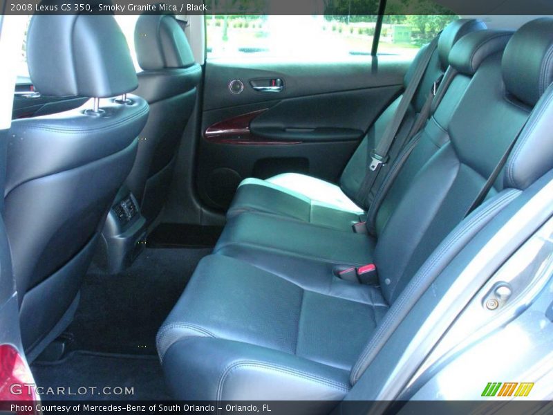 Smoky Granite Mica / Black 2008 Lexus GS 350