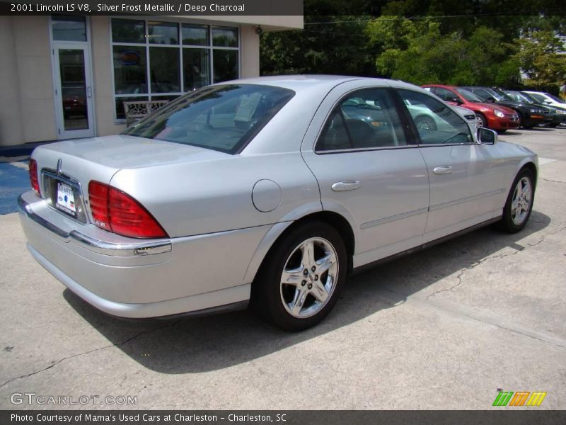 Silver Frost Metallic / Deep Charcoal 2001 Lincoln LS V8