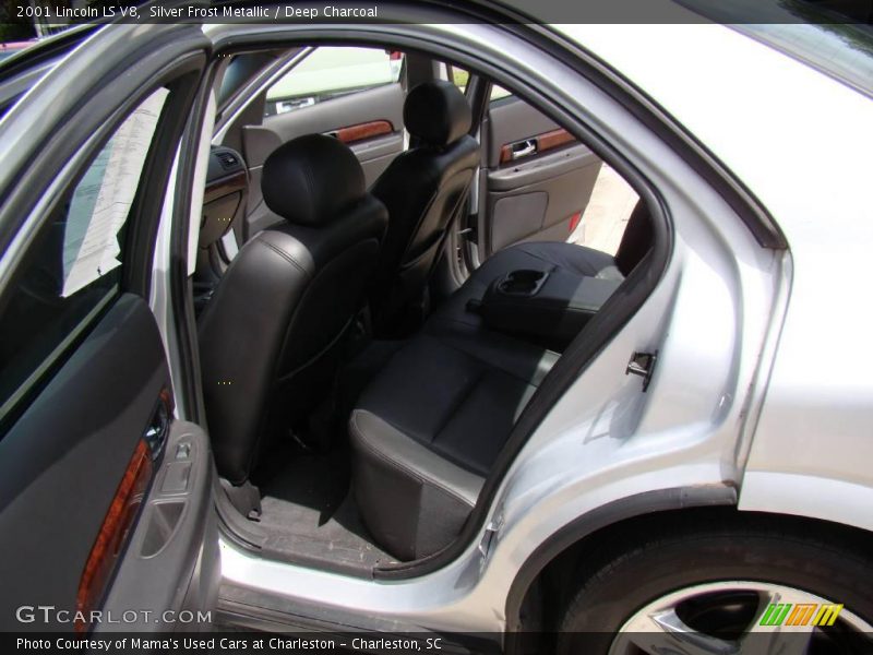 Silver Frost Metallic / Deep Charcoal 2001 Lincoln LS V8