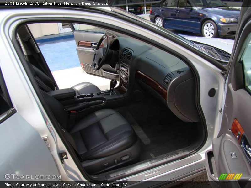 Silver Frost Metallic / Deep Charcoal 2001 Lincoln LS V8