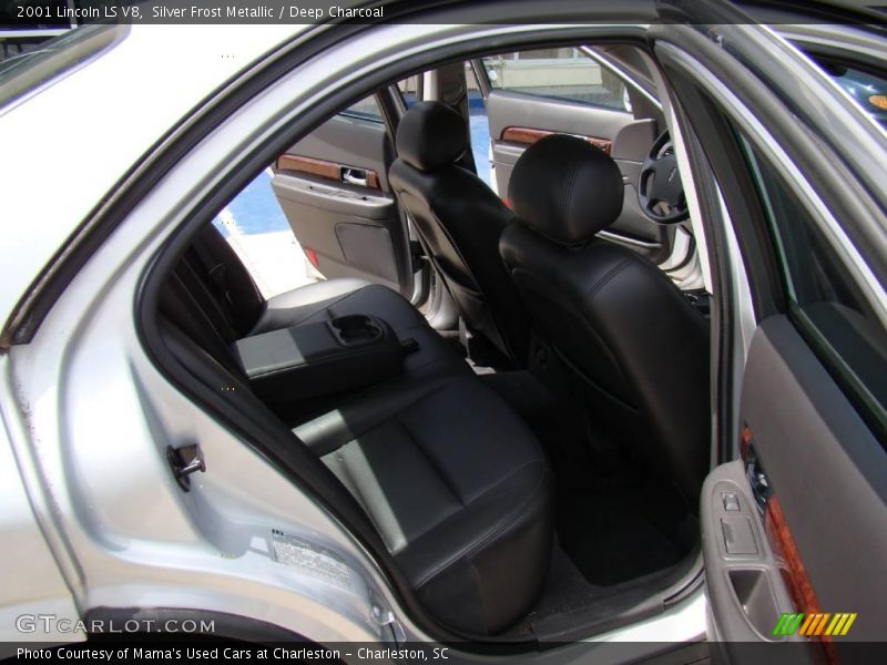 Silver Frost Metallic / Deep Charcoal 2001 Lincoln LS V8