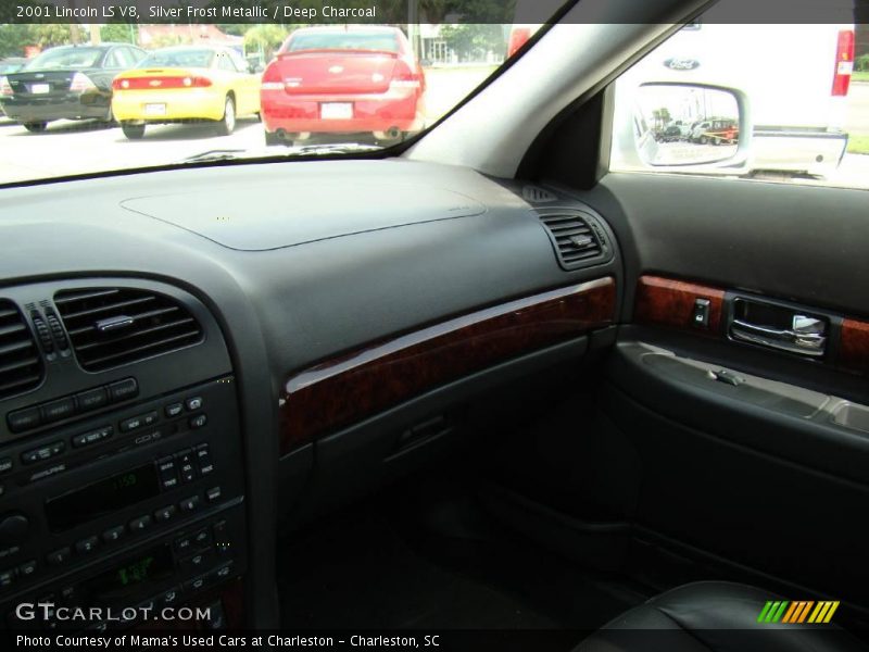 Silver Frost Metallic / Deep Charcoal 2001 Lincoln LS V8