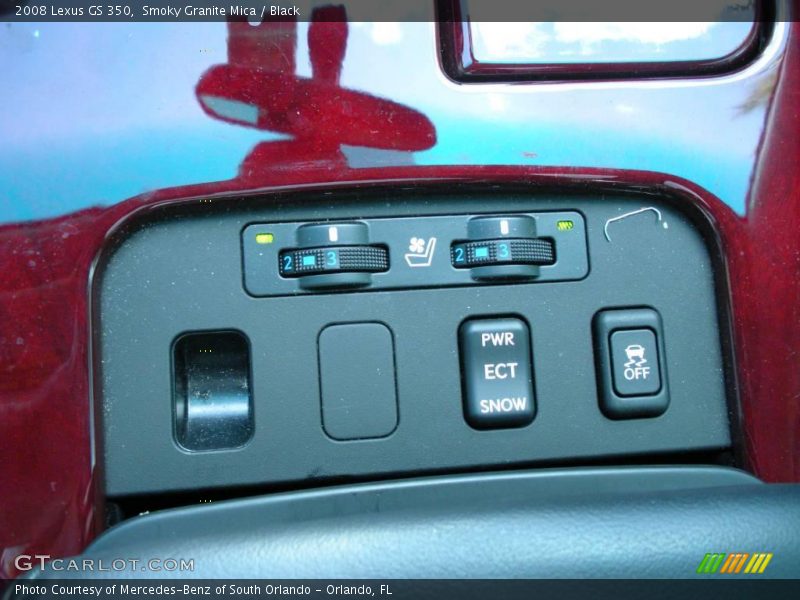 Smoky Granite Mica / Black 2008 Lexus GS 350