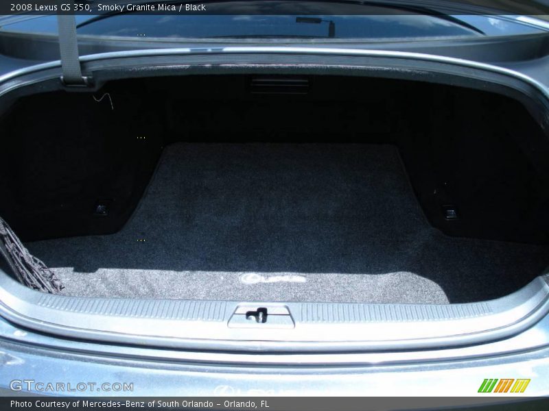 Smoky Granite Mica / Black 2008 Lexus GS 350