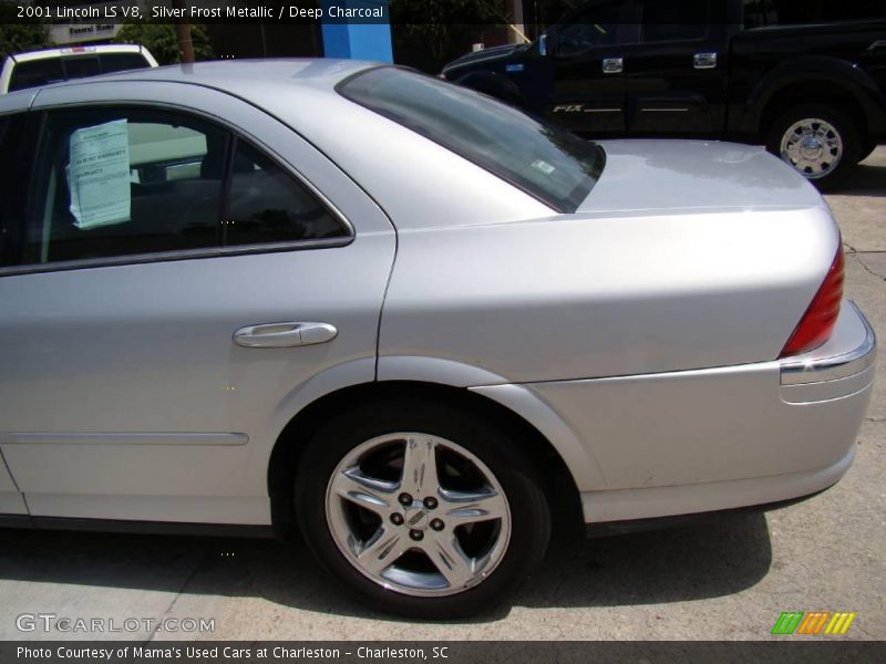 Silver Frost Metallic / Deep Charcoal 2001 Lincoln LS V8