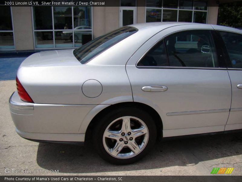 Silver Frost Metallic / Deep Charcoal 2001 Lincoln LS V8