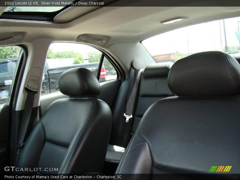 Silver Frost Metallic / Deep Charcoal 2001 Lincoln LS V8