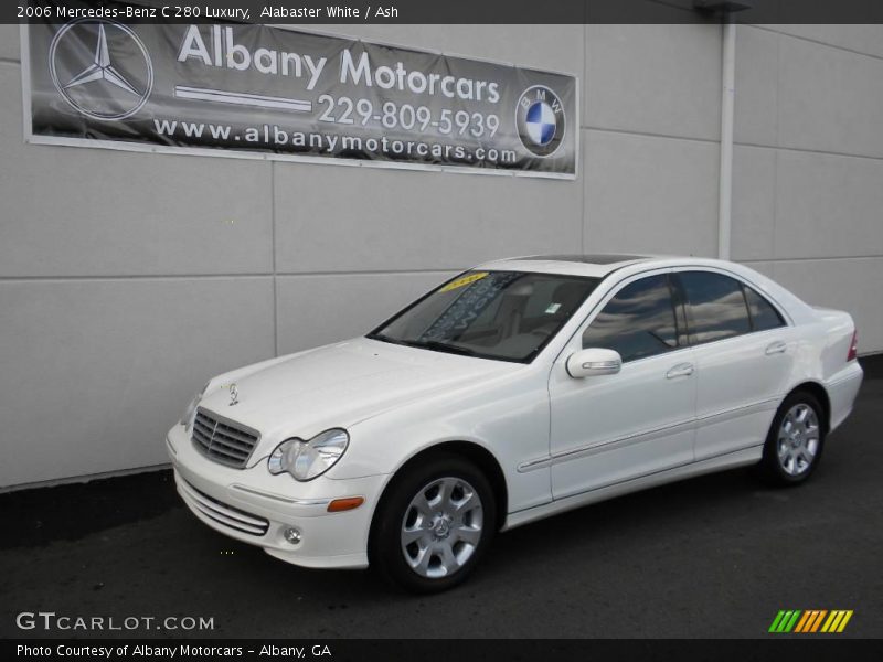 Alabaster White / Ash 2006 Mercedes-Benz C 280 Luxury