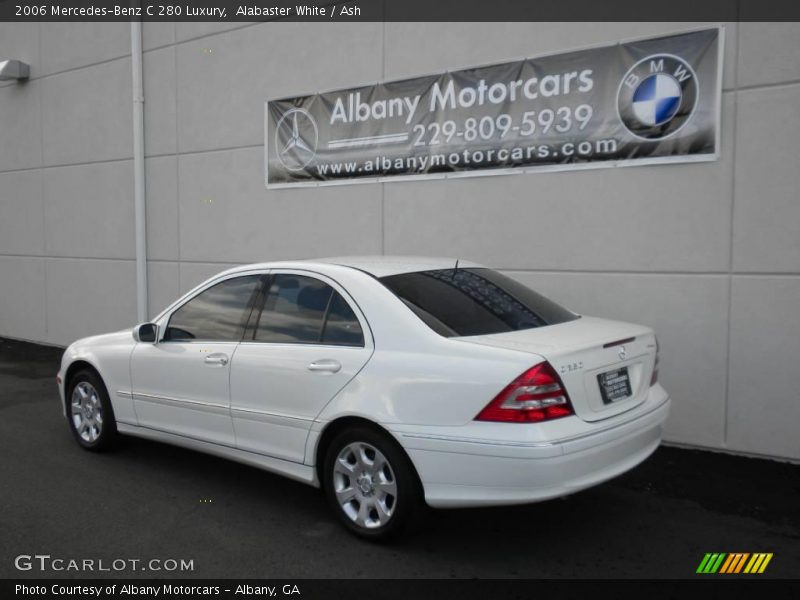Alabaster White / Ash 2006 Mercedes-Benz C 280 Luxury