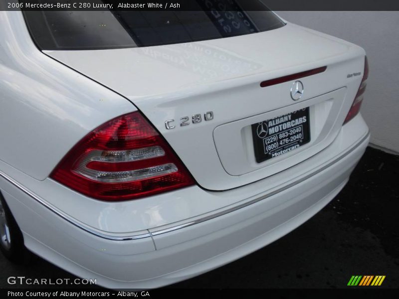 Alabaster White / Ash 2006 Mercedes-Benz C 280 Luxury