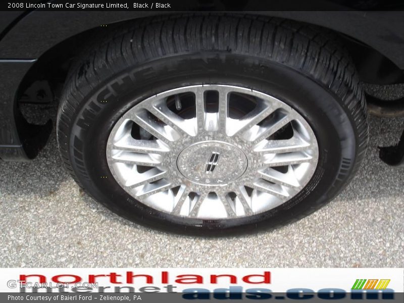 Black / Black 2008 Lincoln Town Car Signature Limited