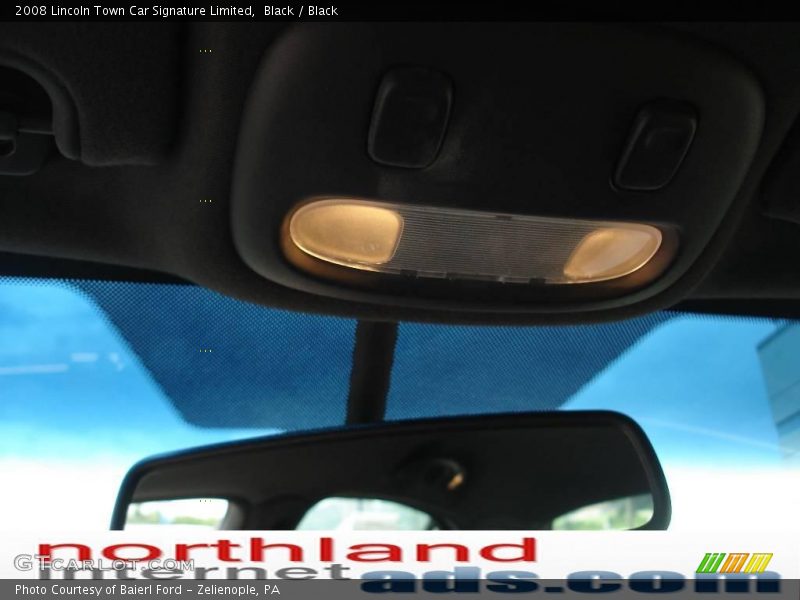 Black / Black 2008 Lincoln Town Car Signature Limited