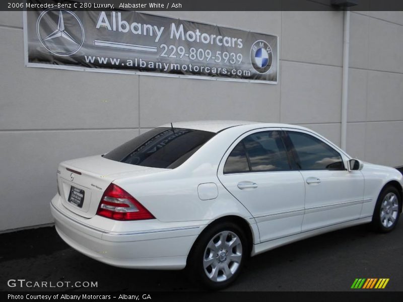 Alabaster White / Ash 2006 Mercedes-Benz C 280 Luxury