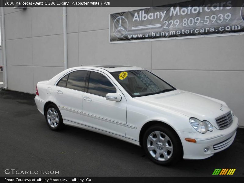 Alabaster White / Ash 2006 Mercedes-Benz C 280 Luxury