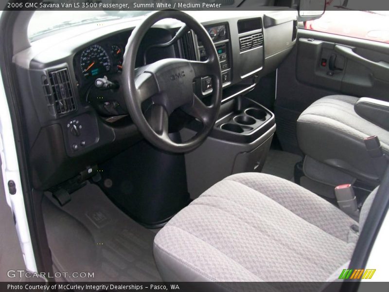 Summit White / Medium Pewter 2006 GMC Savana Van LS 3500 Passenger